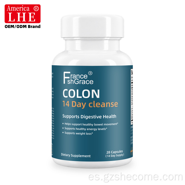 Shecome Colon Cleanse Cápsulas Salud Digestiva